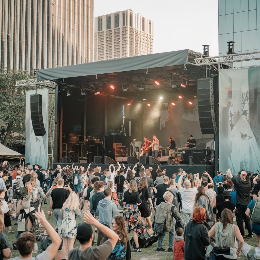 control de ruido de eventos